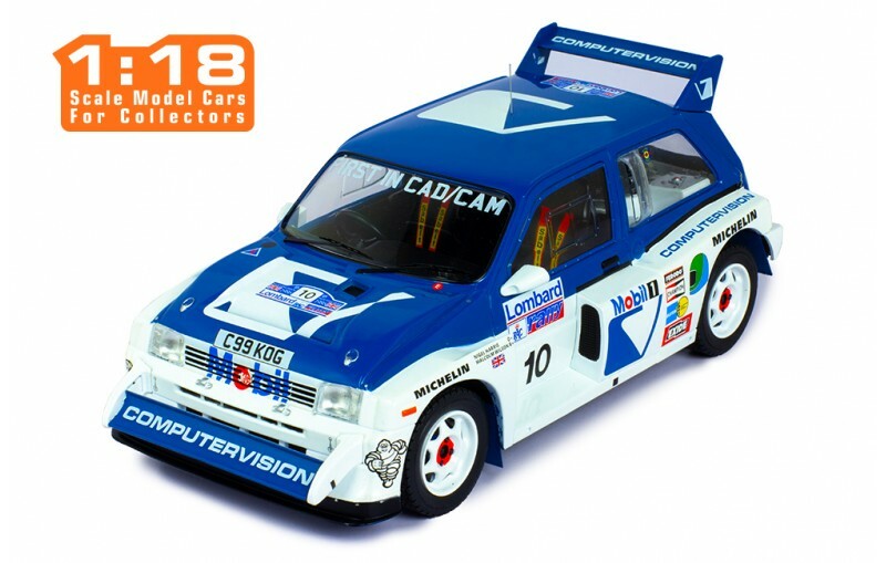 1/18 MG Metro 6R4 Computervison Lombard RAC Rally 1986  #10 M.Wilson / N.Harris