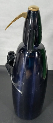 iSi Soda Seltzer Siphon Made in Austria Dark Blue Comes With Syphon Dispenser