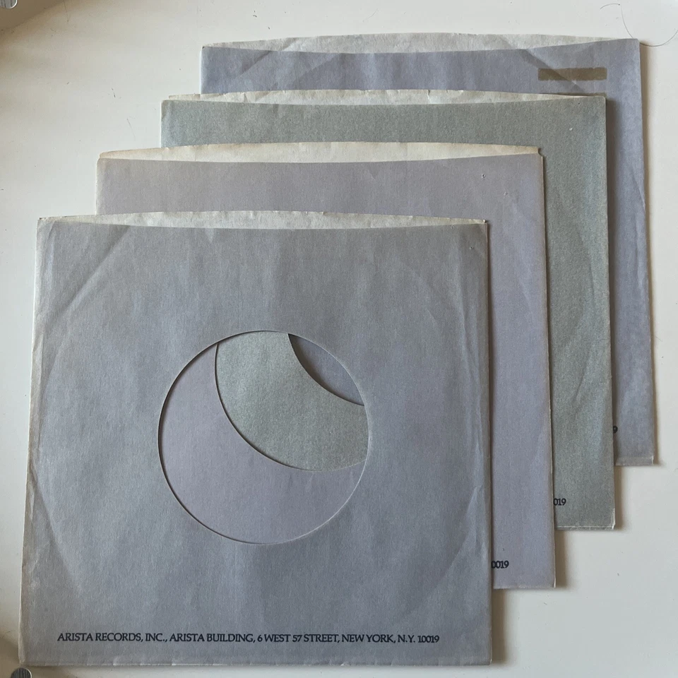 ARISTA RECORDS original 45 rpm 7" Original VINTAGE COMPANY SLEEVES nice! 10 Foto 3 de 4