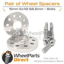 Wheel Spacers & Bolts 15mm for Mercedes CLA-Class C117 13-19 On Original Wheels