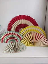 Double-sided Party Fans Company My Mind's Eyes Party Goods Five Colorful...