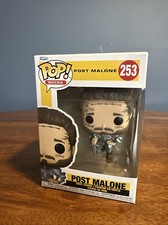 Funko Pop Vinyl Post Malone 253 Vaulted 2021 Pop Excellent Condition Free Post