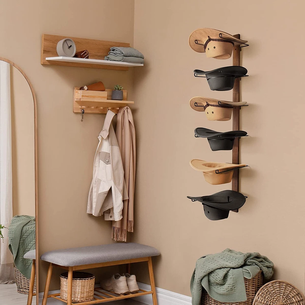 Hat rack shelf sale