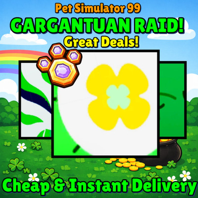 [ ONLINE]  st patrick's day Pets | ps99 | GARGANTUAN | Pet Simulator 99 | RAID