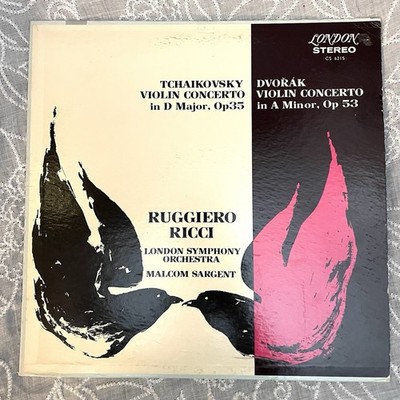 CS 6215 FFSS Ricci Tchaikovsky, Dvorak violin concerto Malcom Sargent
