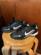 New in Box.  Nike Land Shark Legacy Low BG football cleats.  Size 4Y.