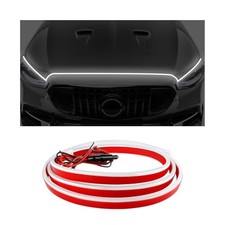 Car Hood Light Strip, 12V Super Bright Daytime Running Lamps 71 Inch White