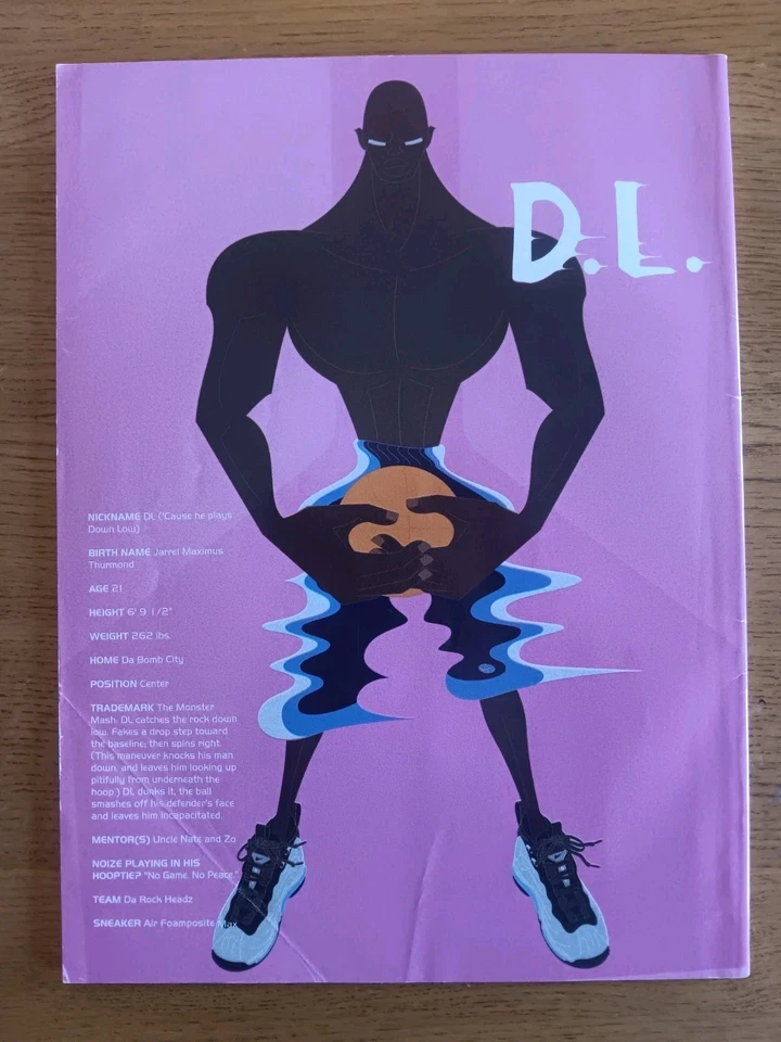 Slam Magazine Presents # 22 Kicks 1 1998 Granate Cubierta Jordan Iverson Nike Raro Foto 2 de 3