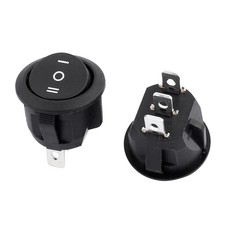 AC 10A/250V 15A/125V 3 Terminals SPDT On/Off/On Rocker Switch 2 Pcs