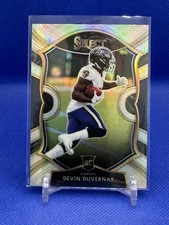 2020 Panini Select Devin Duvernay #77 Concourse Silver Prizm Rookie Ravens