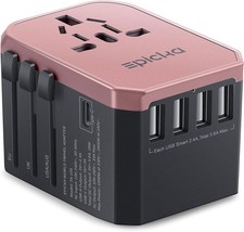 Universal Travel Adapter, European Travel Plug Adapter - International Po