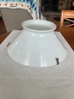 9" Milk Glass Shade with Shade Ring 2 5/8" Burner openinhg  Mint