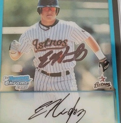 Enrique Kike Hernandez signed 2009 Bowman Chrome Baseball RC IP