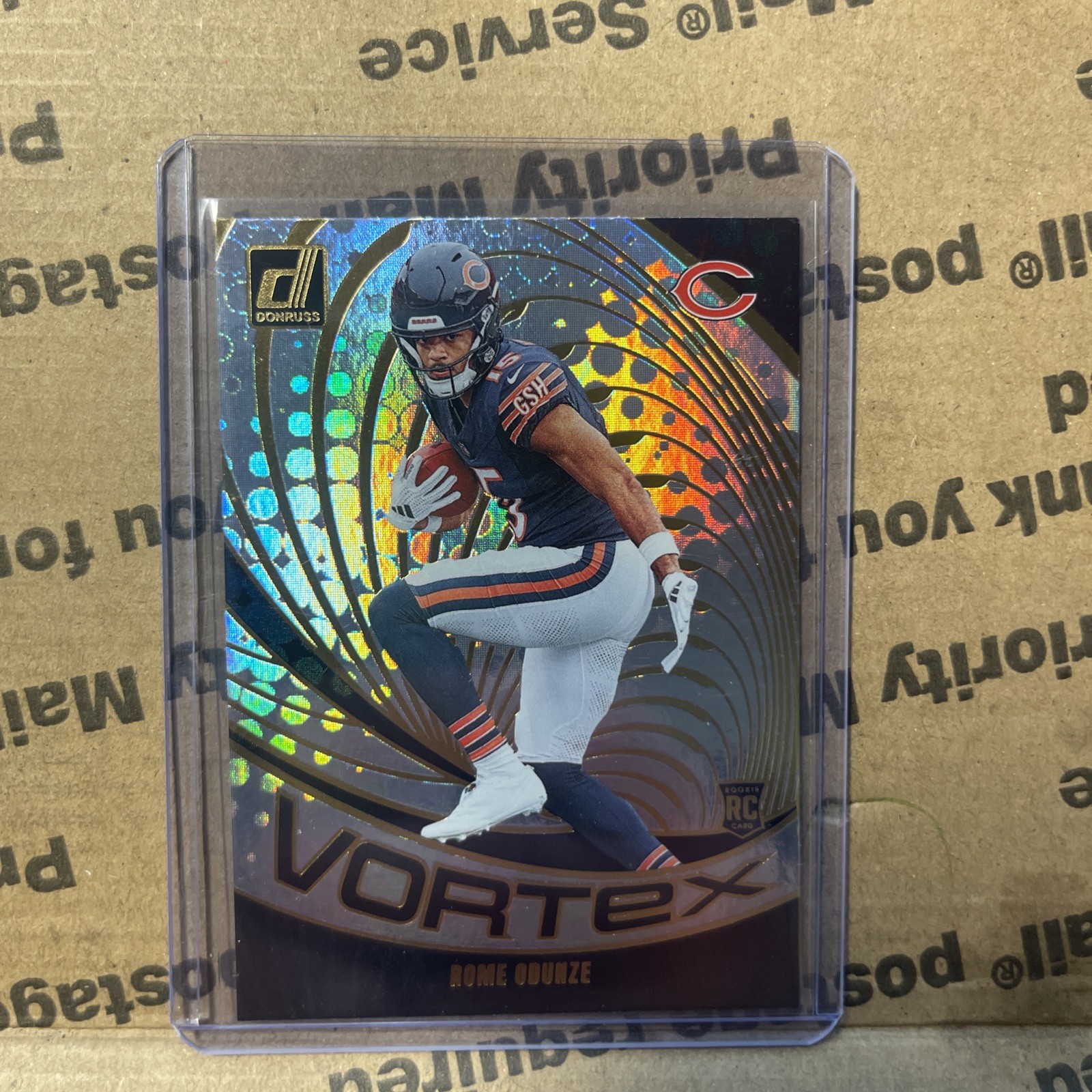 2024 Panini Donruss - Vortex Rome Odunze #VOR-ROD (RC)