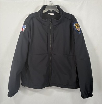 Elbeco Shield Security Officer Duty Jacket Men's 2XL Regular Fit Softshell Black