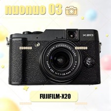 FUJIFILM X Series X20 12.0MP 4x Optical Zoom Digital Camera F2.0-2.8 Lens black