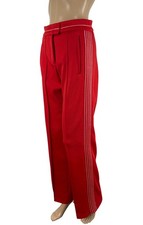 Pinko Wide Leg Pants Cotton Polyester Striped size UK6 IT38