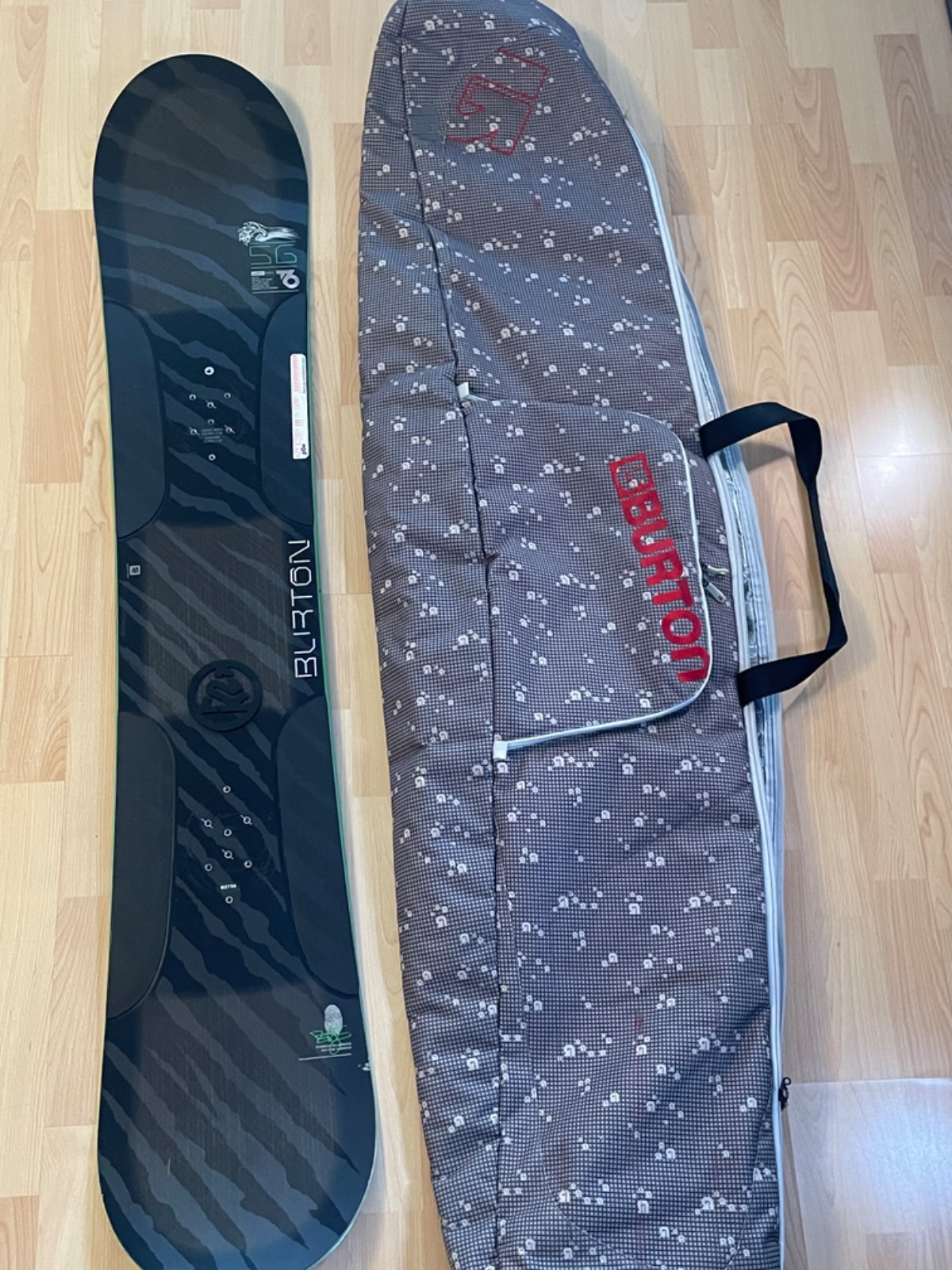 BURTON T6 Profi- Snowboard 2008 - 156 cm mit Signatur von T. Haakonsen + Tasche