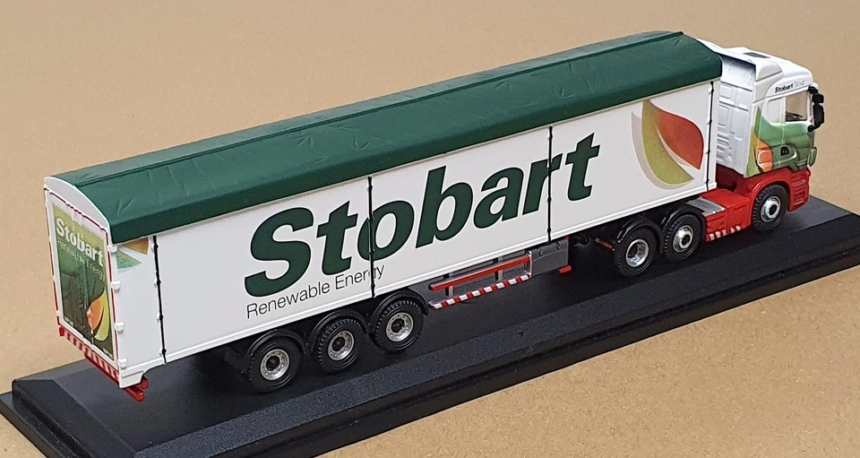 Oxford Diecast 1/76 Scale SHL02WF - Scania Highline Walking Floor Truck Stobart - Image 2 of 4