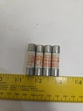 Gould Shawmut Amp-trap ATQ3/10 500VAC, Time-Delay, Fuse Lot Of 4