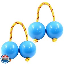 Hordion 2 Pair Aslatuas Rhythmic Ball Kashaka Shaker, Hand Percussion Instrum