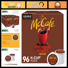 Premium Medium Roast Coffee K-Cup Pods for Keurig, 96 Count, Single Serve Pods