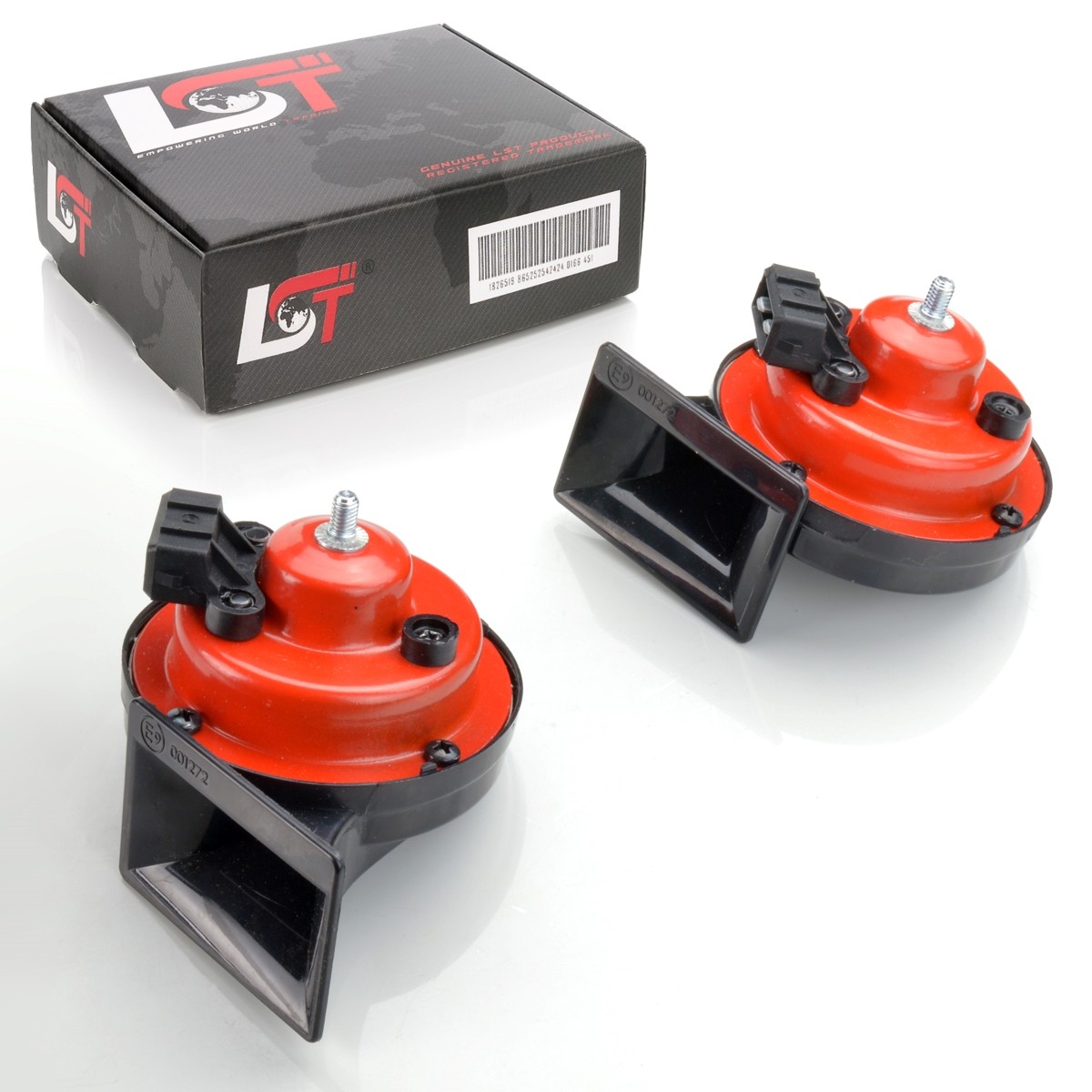 2x Signalhorn Hupe Signalanlage Hochton Tiefton Satz for VW Bora 1J2 Variant 1J6