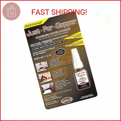 Jackson Industries JFC010 0.35 Ounce Just For Copper Solderless Copper Bonding
