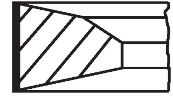 Mahle Kolbenringsatz 001 RS 00136 0N0-image