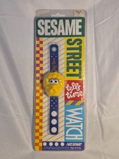 Vintage 1991 Sesame Street Big Bird Digital Watch NOS