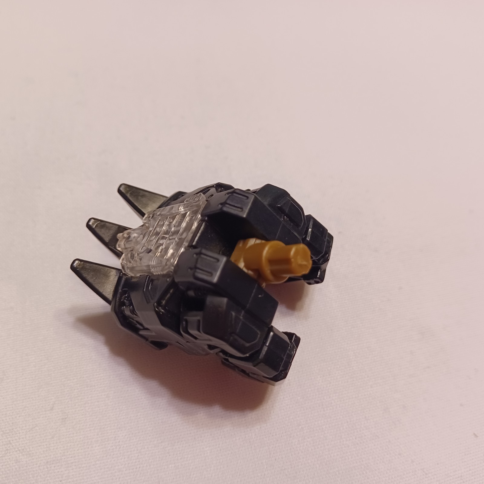 = DINOBOT BLACK 2'' PLASTIC  TOY ACCESSORY  PIECE #T