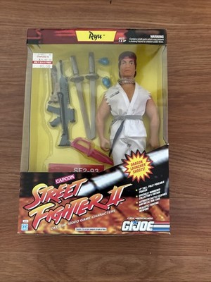 Vintage Capcom 1993 G.I. Joe Street Fighter II Ryu 12'' Figure NEW - SEALED