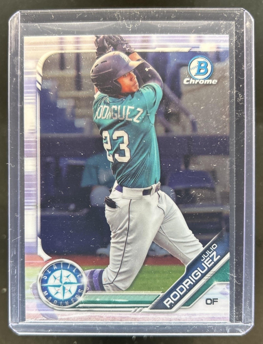 2019 Bowman Draft Julio Rodriguez Chrome #BDC-60 Mariners