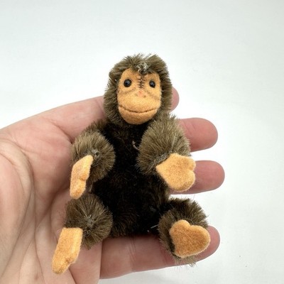 Kleiner Steiff Affe Jocko Sitzend Schimpanse Vintage