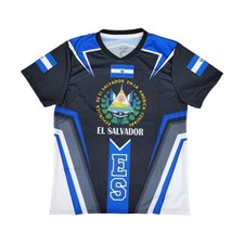 Salvador soccer jersey black color