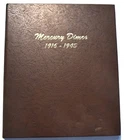 1916 - 1945 S Mercury Dime Set 1921 P D 1926 S 1934 1939 Uncirculated Silver 10C