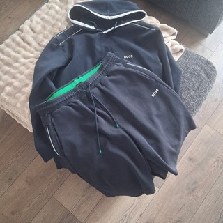 mens Boss hoodie short set size medium