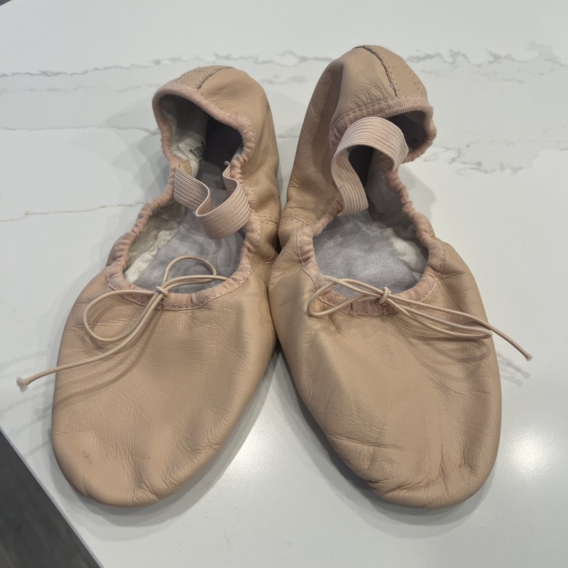 Bloch 5A Dance Ballet Shoes Pink Good Condition , Some Scuffs .