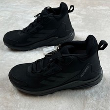 Adidas Terrex Anylander MI 10.5 All Black Women's Hiking Sneaker Rain Ready