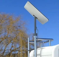 Starlink Gen 2 Pipe Adapter 0.4-2.5” Antenna Mast Flag Roof Pole Mounting Kit G2