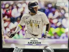2025 Topps Stadium Club- Rookies Adael Amador [Base] #41 (RC) Rockies