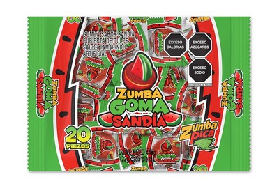 Zumbapica Zumba Candy Watermelon 15.5 oz (Pack of 20)