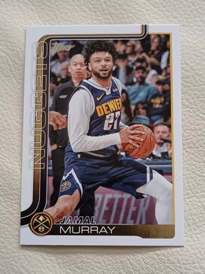 TOPPS NBA 2025 FLAGSHIP JAMAL MURRAY DENVER NUGGETS NR 103 BASKETBALL CARD
