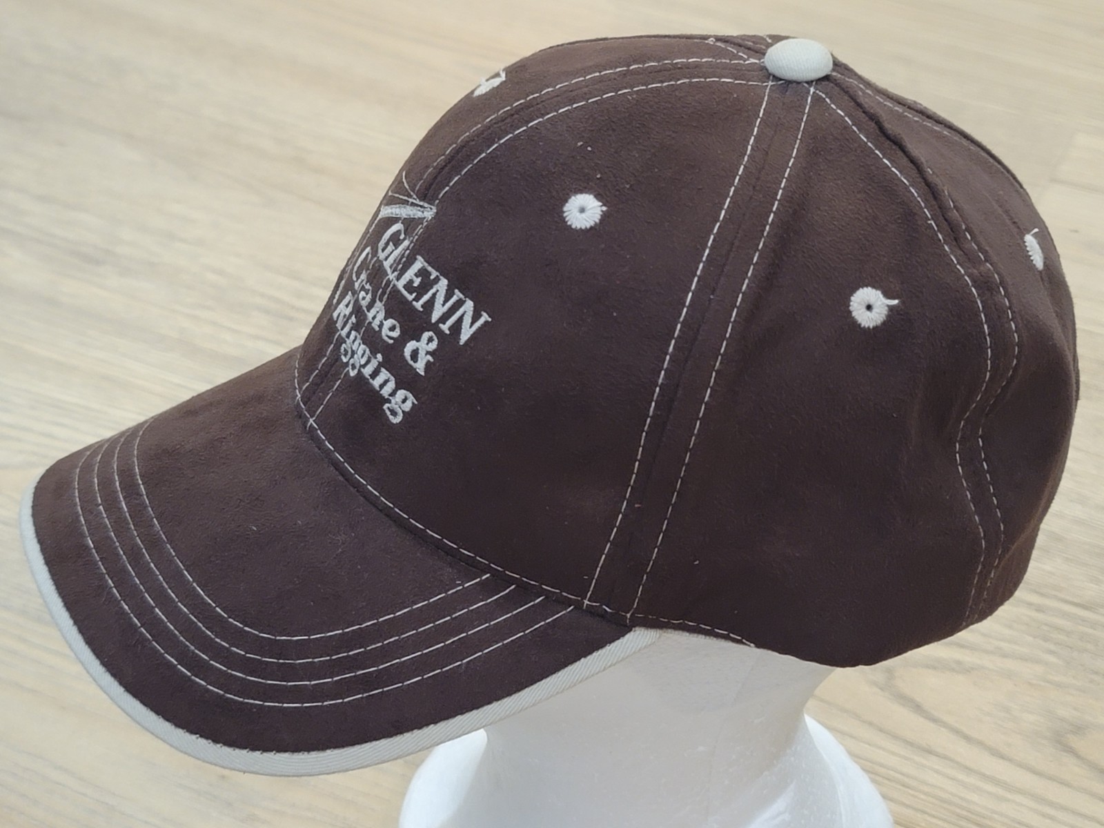 Glenn Crane & Rigging Brown Adjustable Baseball C… - image 2