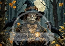 The Lantern Keeper | A4 Rice Paper | Paper for Decoupage | Decoupage Central