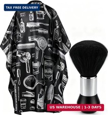 Professional Hair Cutting Cape with Neck Dust...