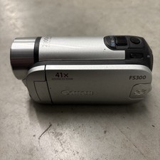 Canon FS300 Digital Camcorder 41X Zoom Silver