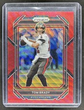 2022 Panini Prizm Tom Brady Red Wave #/149 Buccaneers