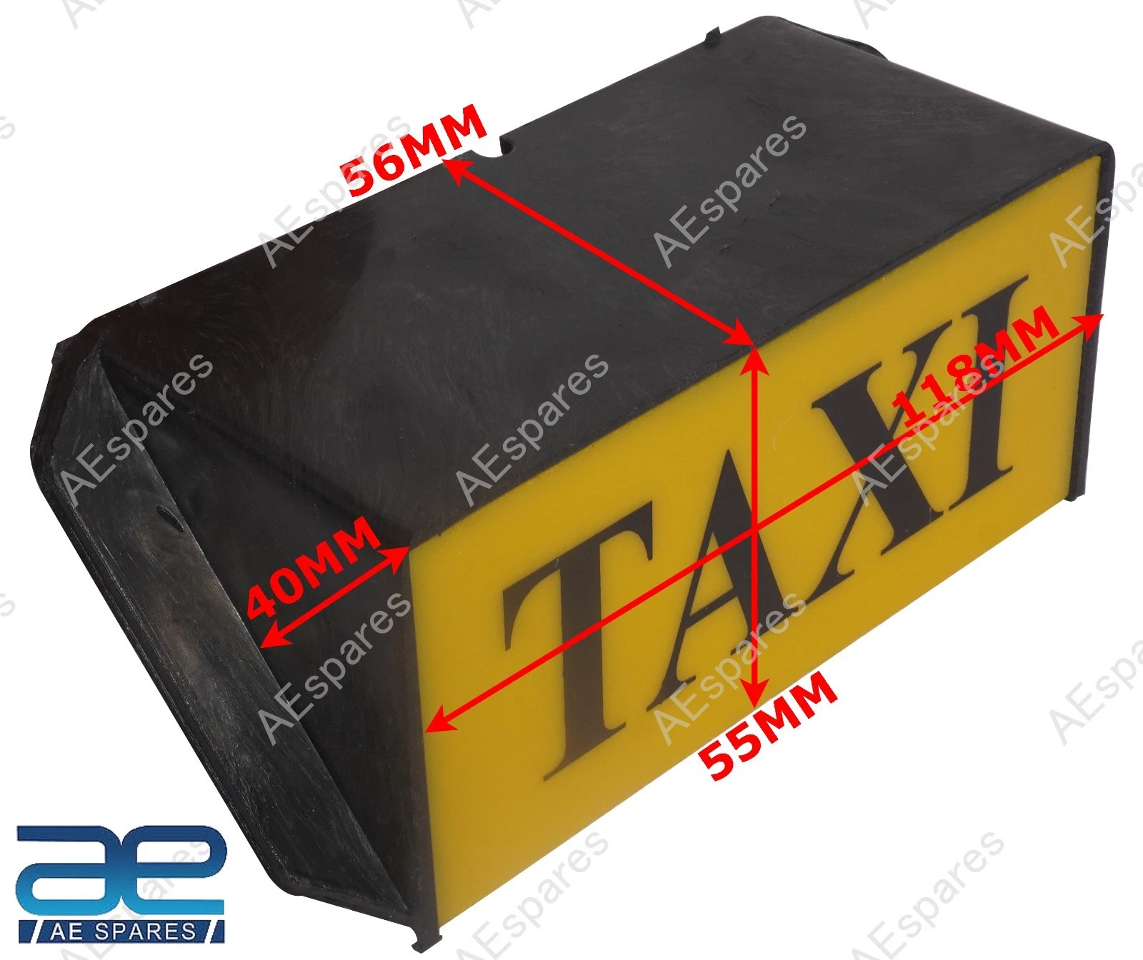 12V Taxi Light Lamp Roof Waterproof Top Sign Cab Lamp For Car Taxi Cab Universal view 2