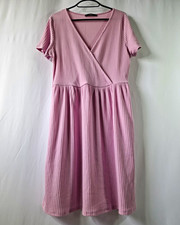 Dreamy Cottagecore Pastel Mauve Babydoll Dress